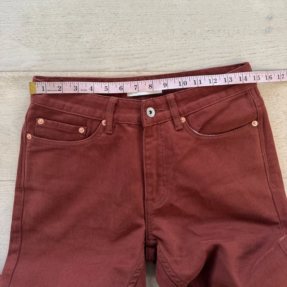 NWOT Spier & Mackay mens rust brown pants 30x31 brushed twill